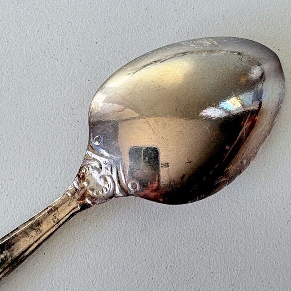 KOLCHUG-MIZAR - Russia MHU Set of 10 Silver Plate Coffee Spoon 5-5/8” Teaspoon - Picture 4 of 7